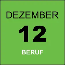 Dezember - Beruf