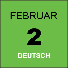 Februar - Deutsch
