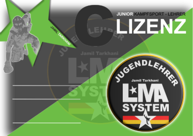 Junior Kampfsportlehrer Urkunde