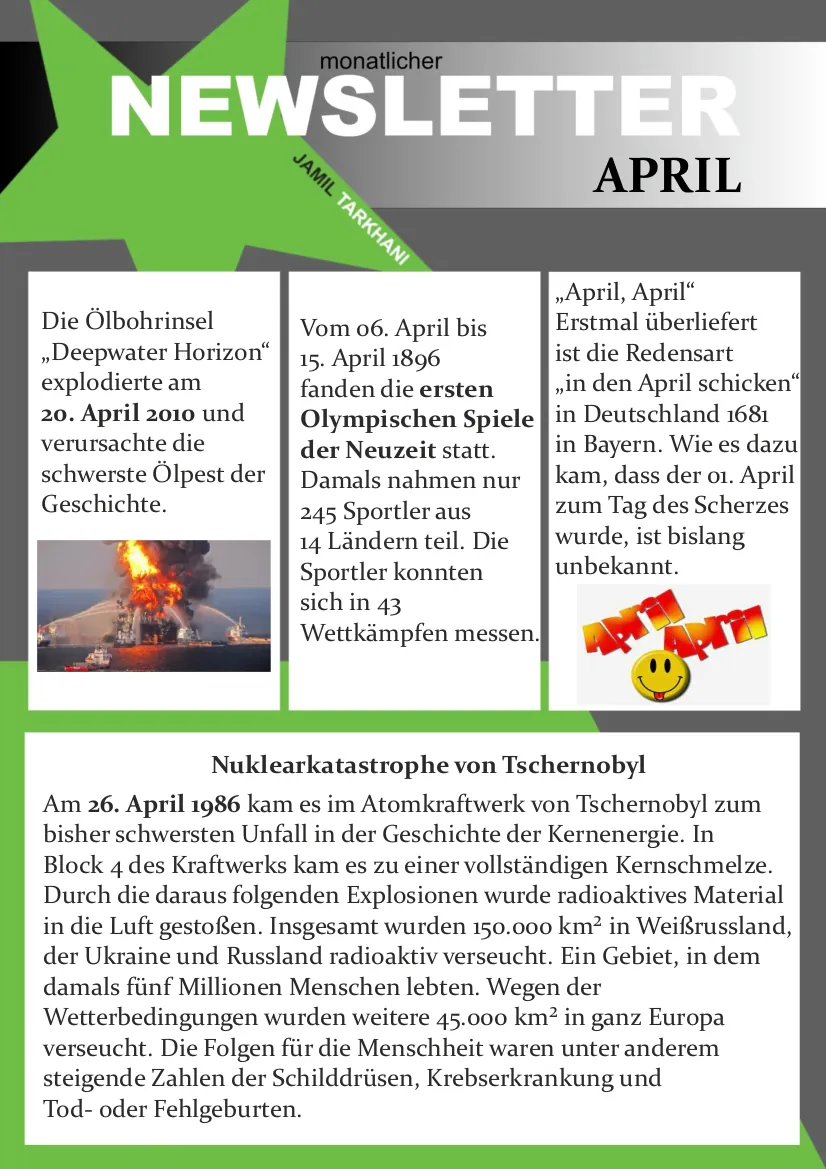 Newsletter April 2024