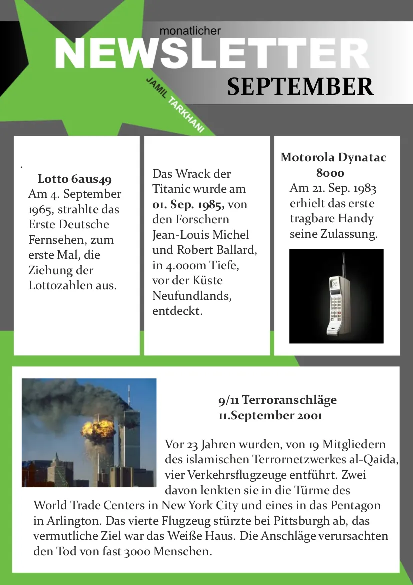 Newsletter September 2024