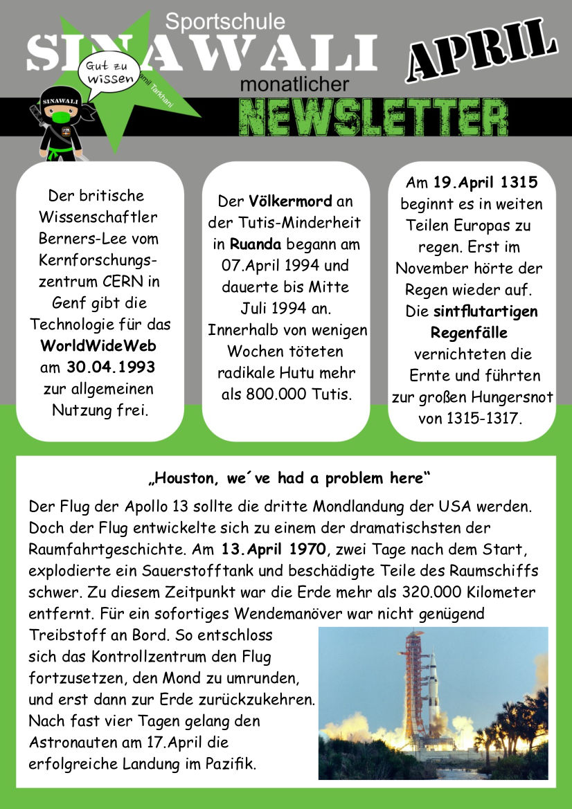 Newsletter April 2025