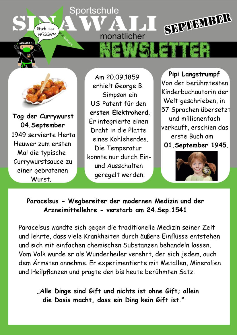 Newsletter September 2025